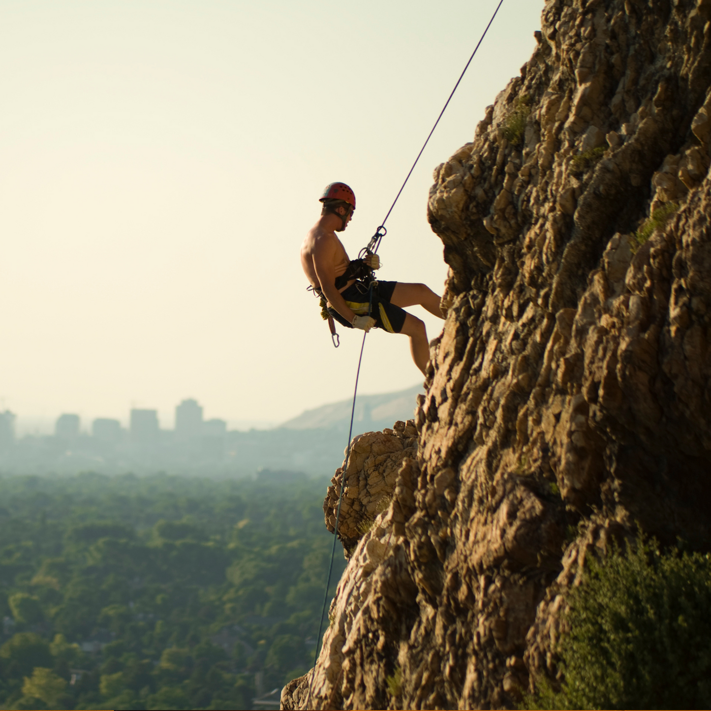 Cliff Rappelling Experience